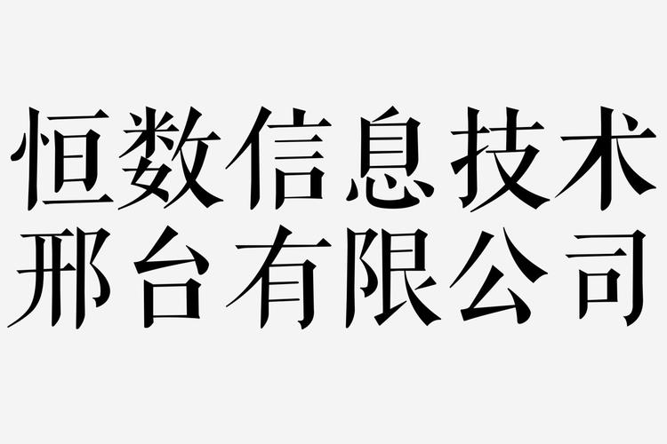 恒数信息技术邢台